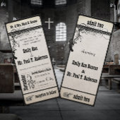 黒いファンキーテクスチャショビル結婚渦巻き 招待状