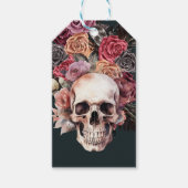 黒いフローラ死,ゴシックパーティー ギフトタグ (正面)