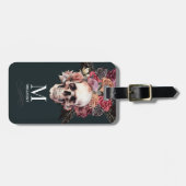 黒いフローラ死,ゴシックパーティー ラゲッジタグ (正面横)