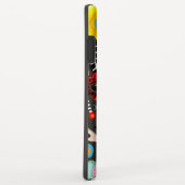 黒いフローラ草原 Case-Mate iPhoneケース (裏面/右)