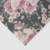 黒いフローラ | ロゴティッシュペーパー 薄葉紙 (詳細)