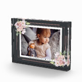 黒いフローラ |母の日の写真ブロック フォトブロック (右)