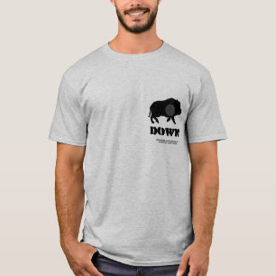 黒いブタ! Bucknutzの狩りクラブ Tシャツ