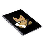 "黒いブロック"のない芸術家猫 ノートブック (右側)