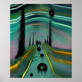 黒いブロブ ポスター