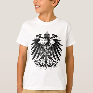黒いプロイセンのワシ Tシャツ