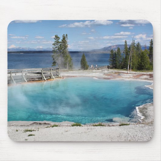 黒いプール マウスパッド (正面)