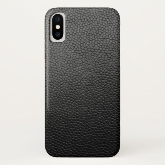 黒いヘビ革 Case-Mate iPhoneケース (裏面)