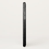 黒いヘビ革 Case-Mate iPhoneケース (裏面/左)