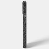 黒いヘビ革 Case-Mate iPhoneケース (裏面 / 左)