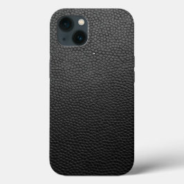 黒いヘビ革 iPhone 13ケース