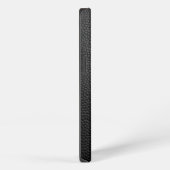 黒いヘビ革 iPhoneケース (右側面)