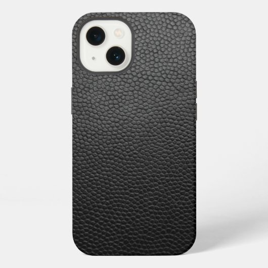 黒いヘビ革 iPhoneケース (裏面)