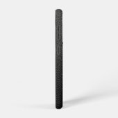 黒いヘビ革 SAMSUNG GALAXYケース (右側面)