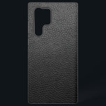 黒いヘビ革 SAMSUNG GALAXY S22 ULTRAケース<br><div class="desc">ブラックスナックスキンサムスンギャラクシーS22ウルトラケース</div>