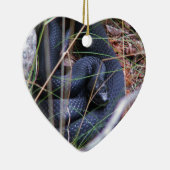 黒いヘビ セラミックオーナメント (右)