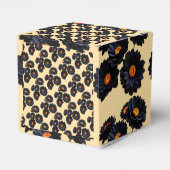 黒いベルベットの花 フェイバーボックス (裏面サイド)