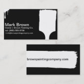 黒いペインターの名刺 名刺 (正面/裏面)