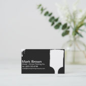 黒いペインターの名刺 名刺 (スタンド正面)