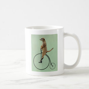 黒いペニーのFarthing 2のMeerkat コーヒーマグカップ