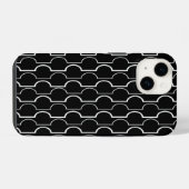 黒いホタテ iPhoneケース (裏面横)