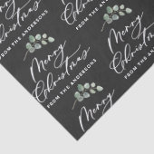 黒いボタニッエレガントクモダンファミリーのギフトラップ 薄葉紙 (詳細)