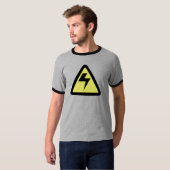 黒いボルト Tシャツ (正面フル)