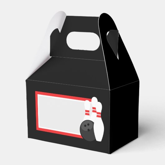 黒いボーリング優先ボックス フェイバーボックス (正面サイド)