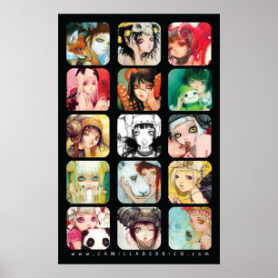 黒いポスター ポスター