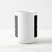 黒いマグのダンス コーヒーマグカップ (中央)