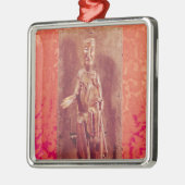 黒いマドンナのカタロニアの学校、11世紀 メタルオーナメント (左)