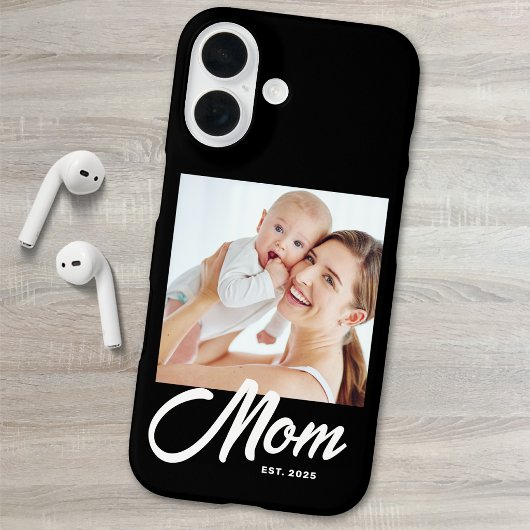 黒いママが確立したスクリプトの写真 Case-Mate iPhoneケース