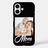 黒いママが確立したスクリプトの写真 Case-Mate iPhoneケース (裏面)