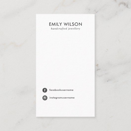 黒いモジックテクスチャーのネックレスブレスレットディスプレイ 名刺 (裏面)