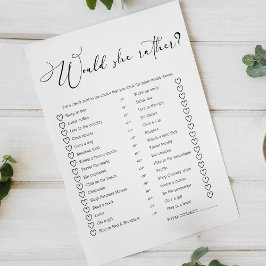 黒いモダンシンプルの脚本遊びはむしろ彼女だろう