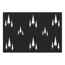 黒いモダン喜びの農家クリスマス