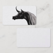 黒いユニコーンの名刺 名刺 (正面/裏面)