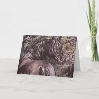 黒いユニコーン カード