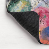 黒いライン マウスパッド (コーナー)