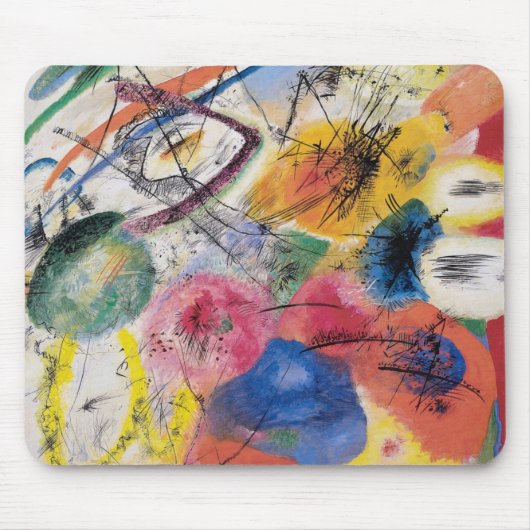 黒いライン マウスパッド (正面)