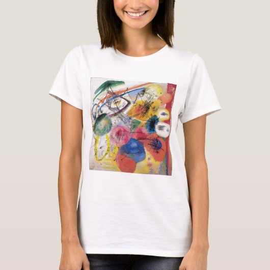 黒いライン Tシャツ (正面)