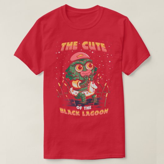 黒いラグーンのかわいい Tシャツ (デザイン正面)