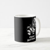 黒いラグーンのホラー映画の生き物 コーヒーマグカップ (正面右)