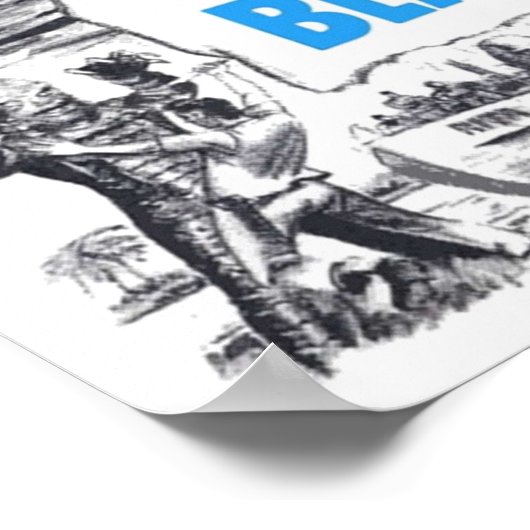 黒いラグーンの生き物 ポスター (角)