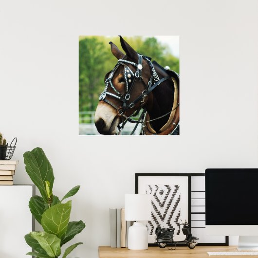 黒いラバ ポスター (ホームオフィス)