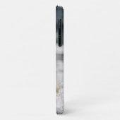 黒いラブラドールが水に入る Case-Mate iPhoneケース (裏面/左)