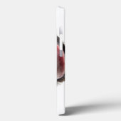 黒いラブラドールが鼻をなめる Case-Mate iPhoneケース (裏面 / 左)