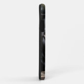 黒いラブラドール子犬 Case-Mate iPhoneケース (裏面/右)