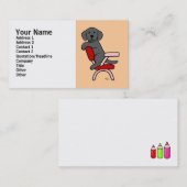 黒いラブラドール学生3の漫画 名刺 (正面/裏面)