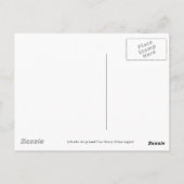 黒いラブラドール笑顔 ポストカード (裏面)